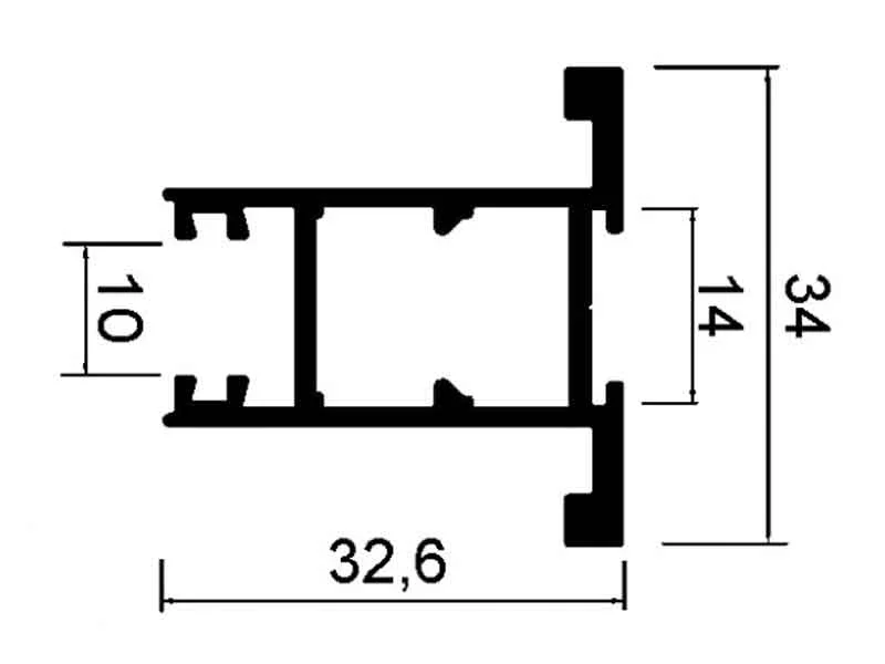 Боковой профиль АДС Slim — изображение 2