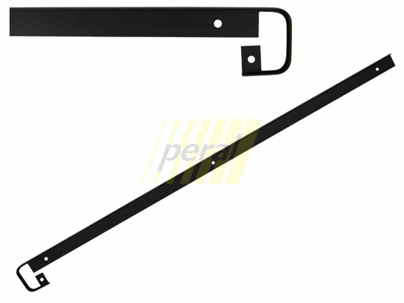 Стикувальна планка на стільницю U 38мм Чорна пряма