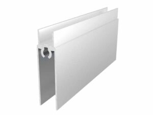 Нижний горизонтальный профиль Белый глянец 5,5м XBY-174L ЛЮКС Аналог