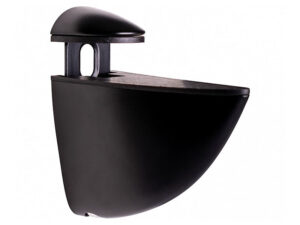 Крепеж для полок Пеликан черный 66х66