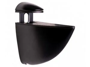 Крепеж для полок Пеликан черный 66х66