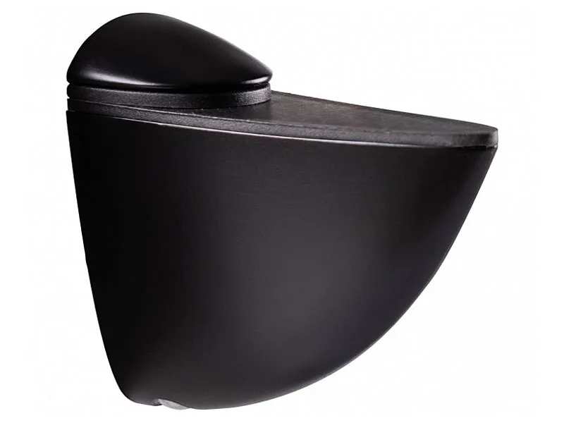 Кріплення для полиць Пелікан чорний 66х66