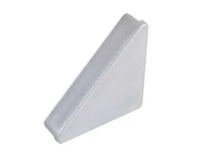 Заглушка на треугольный кухонный плинтус — серая (универсальная)